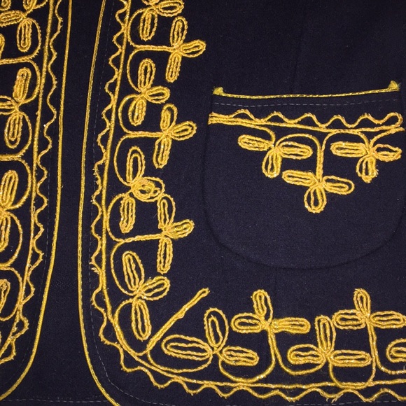 Vintage 1970’s Turkish Hand Embroidered Soutache Vest - Picture 12 of 15